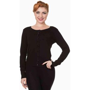 Dancing Days - Getaway Cardigan - L - Zwart