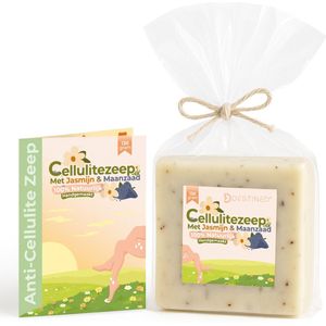 Destined® Olijfzeep - Anti-Cellulite - Verstevigt het bindweefsel en maakt de huid glad - 100% Natuurlijk - 130g