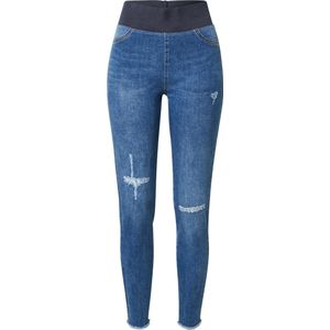 Freequent - SHANTAL - Jeggings - Blauw Denim - High Waist - Skinny