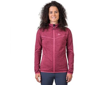 Hannah - Dagnys - Hoody - Roze - Fleece Met Volledige Rits