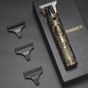 Professionele Elektrische Tondeuse voor Heren - Draadloos, Oplaadbaar en Stil