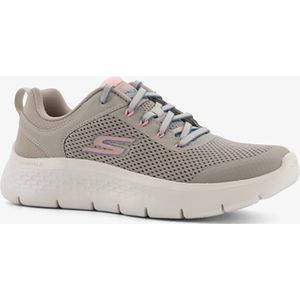 Skechers Go Walk Flex dames sneakers beige - Maat 42