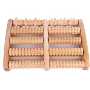 Dual Voetmassageroller voor plantaire fasciitis en spierspanning - Acupressuur voetmassageapparaat voor pijnverlichting - Thuis- en kantoormassage roller