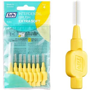 Interdentale borstels X-Soft - ISO maat 4 (0,7 mm) - Voor zachte en efficiënte reiniging van tussenruimtes