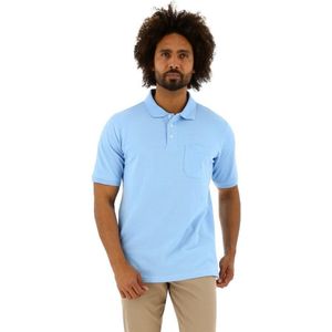 Redmond regular fit poloshirt - lichtblauw - Maat: 5XL