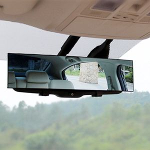 Panoramische Achteruitkijkspiegel Universele Groothoek Achteruitkijkspiegel Met Zuignap installatie Auto Binnenspiegel Achteruitkijkspiegel