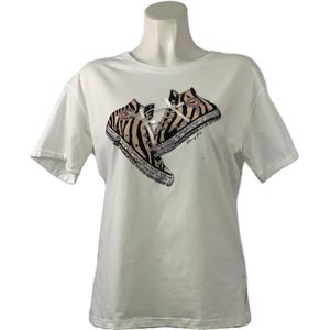 Trendy T-shirt met Unieke Print en Comfortabele Pasvorm