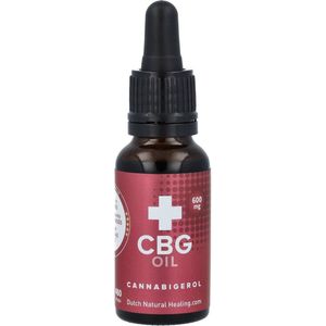 DNH - CBG olie 3% 20ml - Full Spectrum Cannabinoïden - Rijkste Terpenen - 600MG