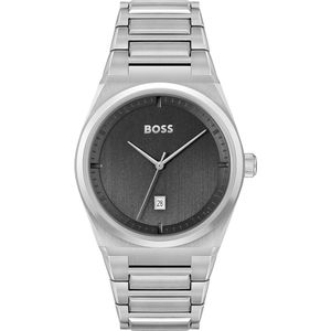 Hugo Boss Steer 1513992 Horloge - Staal - Zilverkleurig - Ø 42 mm