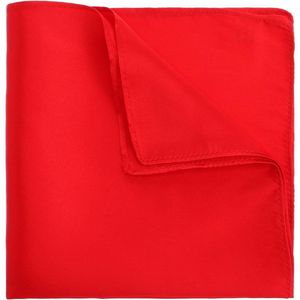 Zakdoeken van echte moerbeizijde voor heren - 35x35 cm - Voorgevouwen - Klassiek design - Zacht en effen - Luxe accessoire voor mannen.