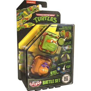 TMNT Battle Cube - Mikey VS Bebop - Battle Fidget Set