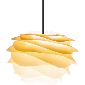 Umage Carmina Mini hanglamp sahara geel - met koordset zwart - Ø 32 cm