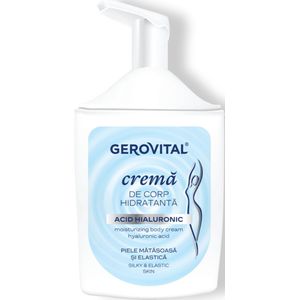 Hydraterende lichaamscrème - Hyaluronzuur - Amandelolie en sheaboter - intense hydratatie - panthenol en vitamine E - 300 ml