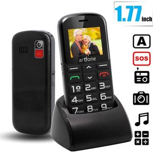 Artfone - CS182 - Mobiele Telefoon - Met Noodoproep - Voor Senioren - 1,77 inch Kleurendisplay