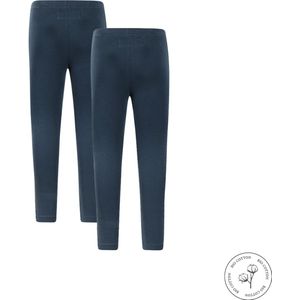 Koko Noko - Bio Cotton - 2 stuks - Leggings - navy - Maat 92