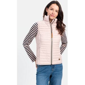 camel active - Gewatteerd Vest - Roze - Gerecycled Polyamide