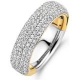 TI SENTO Ring 12235ZY - Zilveren dames ring - Maat 56