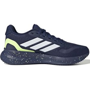 adidas Uniseks-Kind RUNFALCON 5 SHOES JUNIOR, dark blue/ftwr white/hi-res yellow, 40 EU