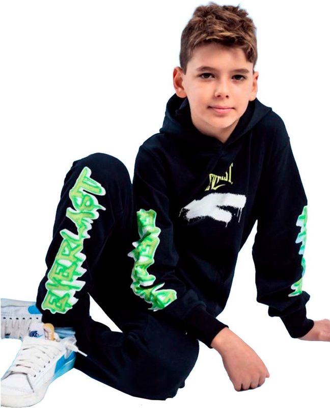 Everlast Lfs Fw Spray Trainingsbroek Zwart 8 Years Jongens