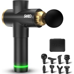 Professionele Massagegun met 8 Opzetstukken en 30 Instellingen - Ideaal voor Sport en Ontspanning