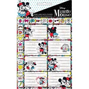 Disney Etiketten Minnie Mouse Junior Papier Wit 16 Stuks