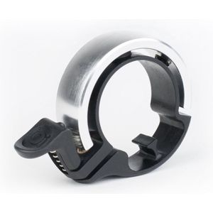 New Age Devi - Kies voor stijl en veiligheid met de Ring Fietsbel - Aluminium - Classic - Small 15mm - Zilver