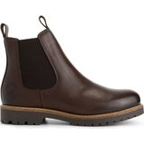 Travelin' - Agder - Chelsea Boots - Donkerbruin - Leer