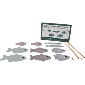 Traditional Garden Games - Big Fish Little Fish - Vissen Vangen Speelset - Geschikt vanaf 3 Jaar