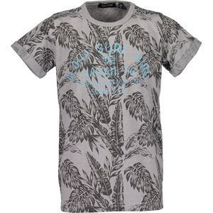 Blue Seven Jongens T-shirt - grijs - Maat 152