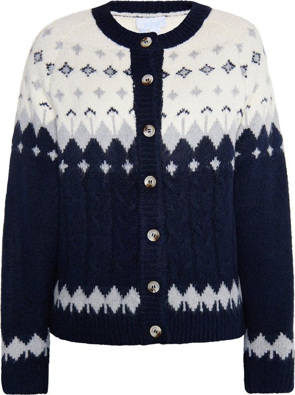 usha - Strickcardigan - Norwegermuster - Vesten