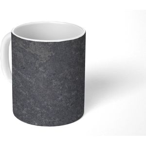 Mok - Koffiemok - Beton - Grijs - Textuur - Retro - Industrieel - Mokken - 350 ML - Beker - Koffiemokken - Theemok