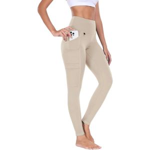 Dames Thermo Wandel Leggings - Hoge Taille, Fleece Gevoerd, Waterdicht & Slim Fit