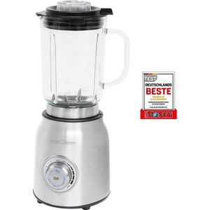 ProfiCook UM 1207 - RVS Blender - 1200Watt - 1,75 liter - Glazen Mengbeker