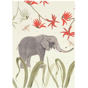 Goldbuch - Notitieboek A5 Wild Life - Olifant