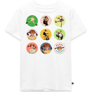 Pippi Langkous Foto's Van Pippi In Cirkels Premium T Shirt Kinderen