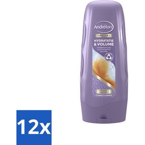Andrélon - Special Hydratatie & Volume - Conditioner - 300 ml - Voordeelverpakking - 12 stuks