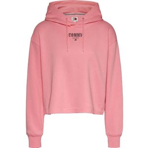 Tommy Jeans Rlx Essential Logo Hoodie Roze XS Vrouw