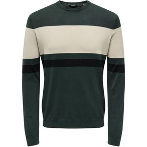 ONLY - Pull - Maat XL - Mannen - 261395 Silver L - Hoofdstof