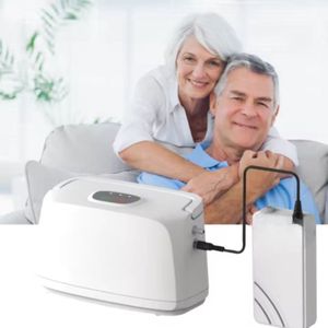 Zuurstofconcentrator - Zuurstofmachine - Zuurstoffles - Wit