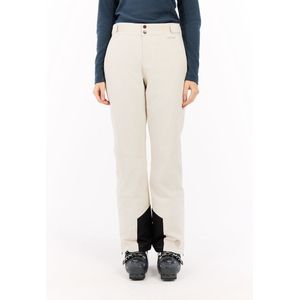 Protest Prtvoleta - Skibroek Dames - Zak met rits - Verstelbare schouderbanden - Waterkolom 10K – Kitoffwhite