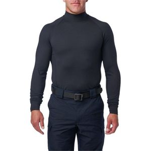 5.11 Tactical Mock Neck Long Sleeve Top Midnight Navy