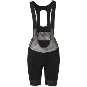 Stripe Bibshort Premium Dames - Zwart - XS