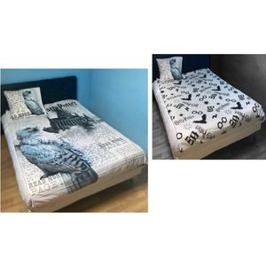 Harry Potter - Dekbedovertrek - Hedwig - 140x200Cm - Eenpersoons – Polyester