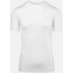 VAN HARVEY Premium Ondershirt Heren - Crew Neck T-shirt - TENCEL™ Lyocell - Bio-based - Zijdezacht - Anti-Zweet - Ademend - Slim Fit - Wit - Maat S