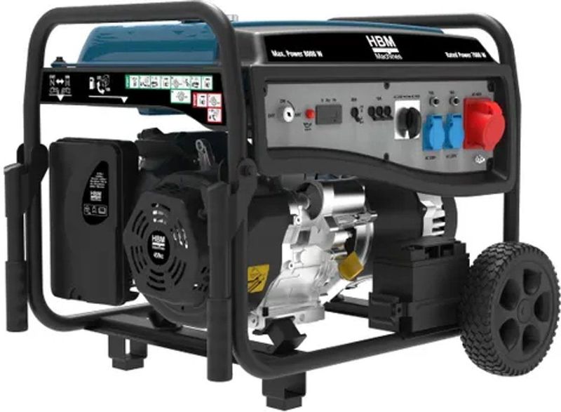 HBM - Generator - 459cc - Aggregaat - 230/400V - 8000W