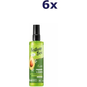 6x Nature box Anti klit spray avocado 200ML