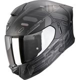 Scorpion EXO-530 Fond Matt Black Silver - Integraalhelm - Maat L - Motorhelm - ECE 22-06 gekeurd