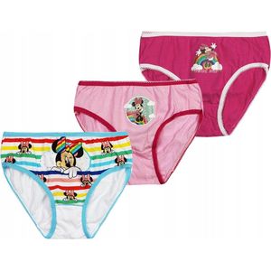 Disney Minnie Mouse - Onderbroeken set 3 stuks - 6-8 Jaar