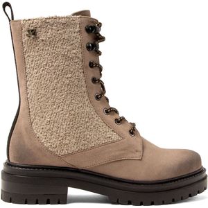 Lazamani - Nadi Dames Boots Suede Fango - Maat 41