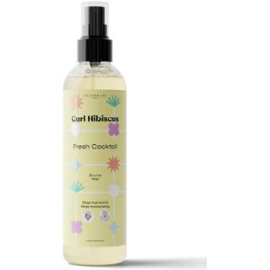 SHANDRANI Curl Hibiscus Fresh Cocktail Mist – Levendige en stralende krullen in één spray, 250ml